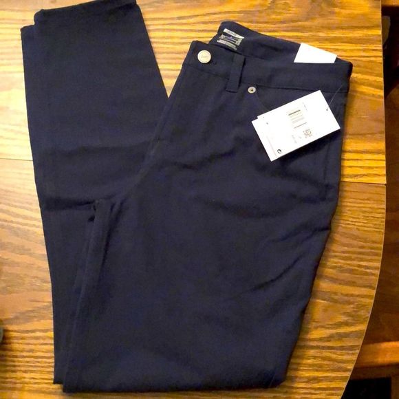 Nike Pants - Nike Dri-Fit Womens Slim Fit Golf Pants, Navy Blue, Size 4
